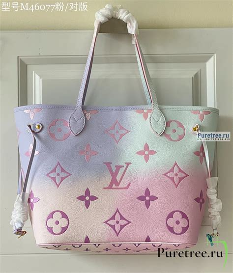 louis vuitton neverfull mm sunrise pastel